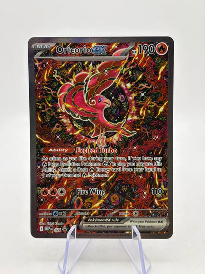 Pokemon TCG Mega Promos - Oricorio EX MEP024 Black Star Illustration NM
