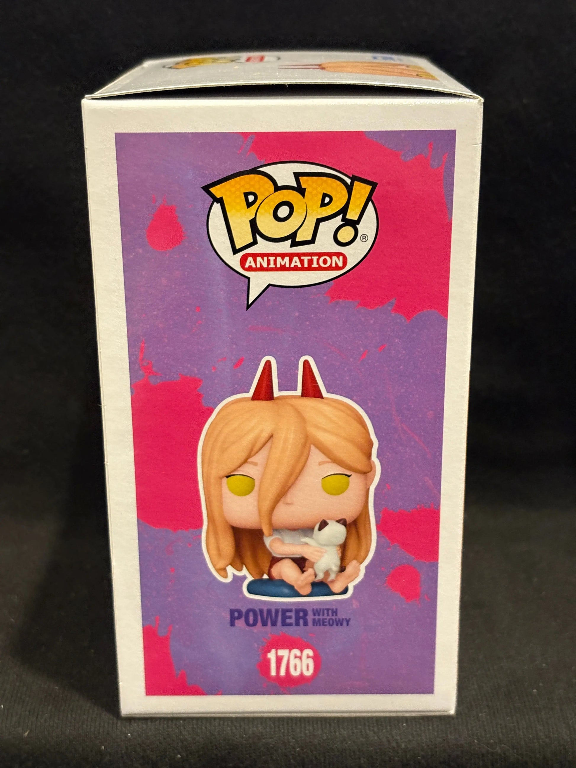 Funko Pop! 1766 Power With Meowy FLOCKED CHASE FRENLY BRICKS - Open 7 Days