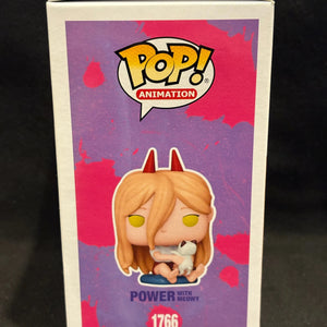 Funko Pop! 1766 Power With Meowy FLOCKED CHASE FRENLY BRICKS - Open 7 Days