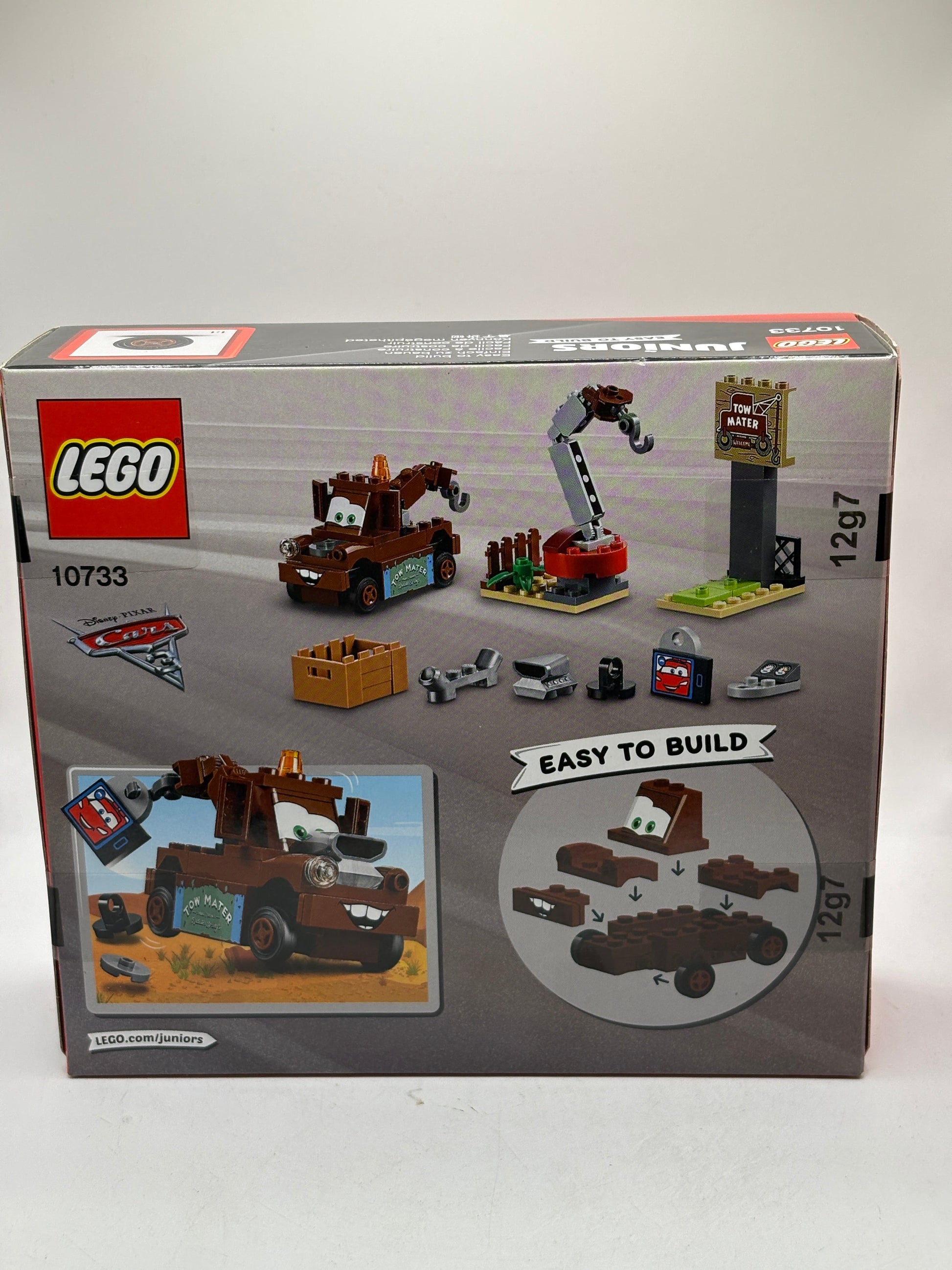Lego Juniors Easy to Build Cars 3 10733 Tow Mater New and Sealed FRENLY BRICKS - Open 7 Days