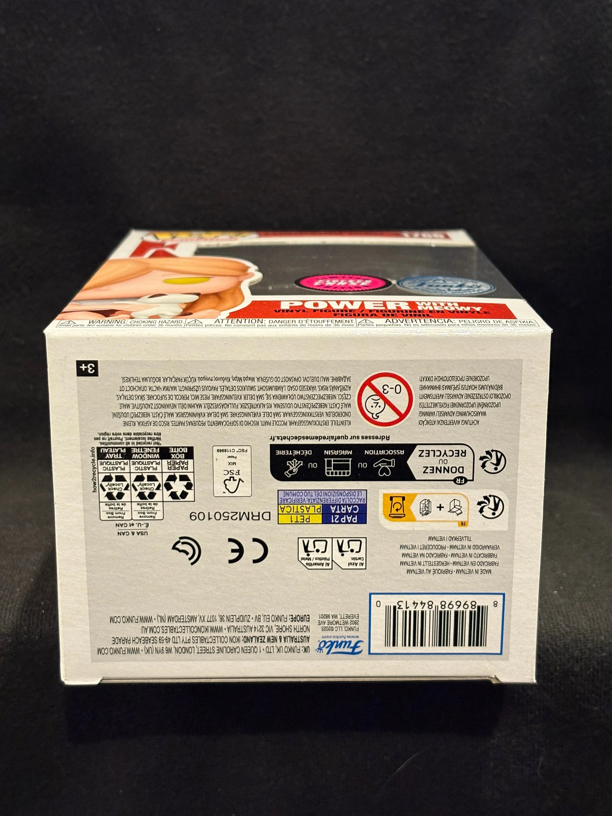 Funko Pop! 1766 Power With Meowy FLOCKED CHASE FRENLY BRICKS - Open 7 Days