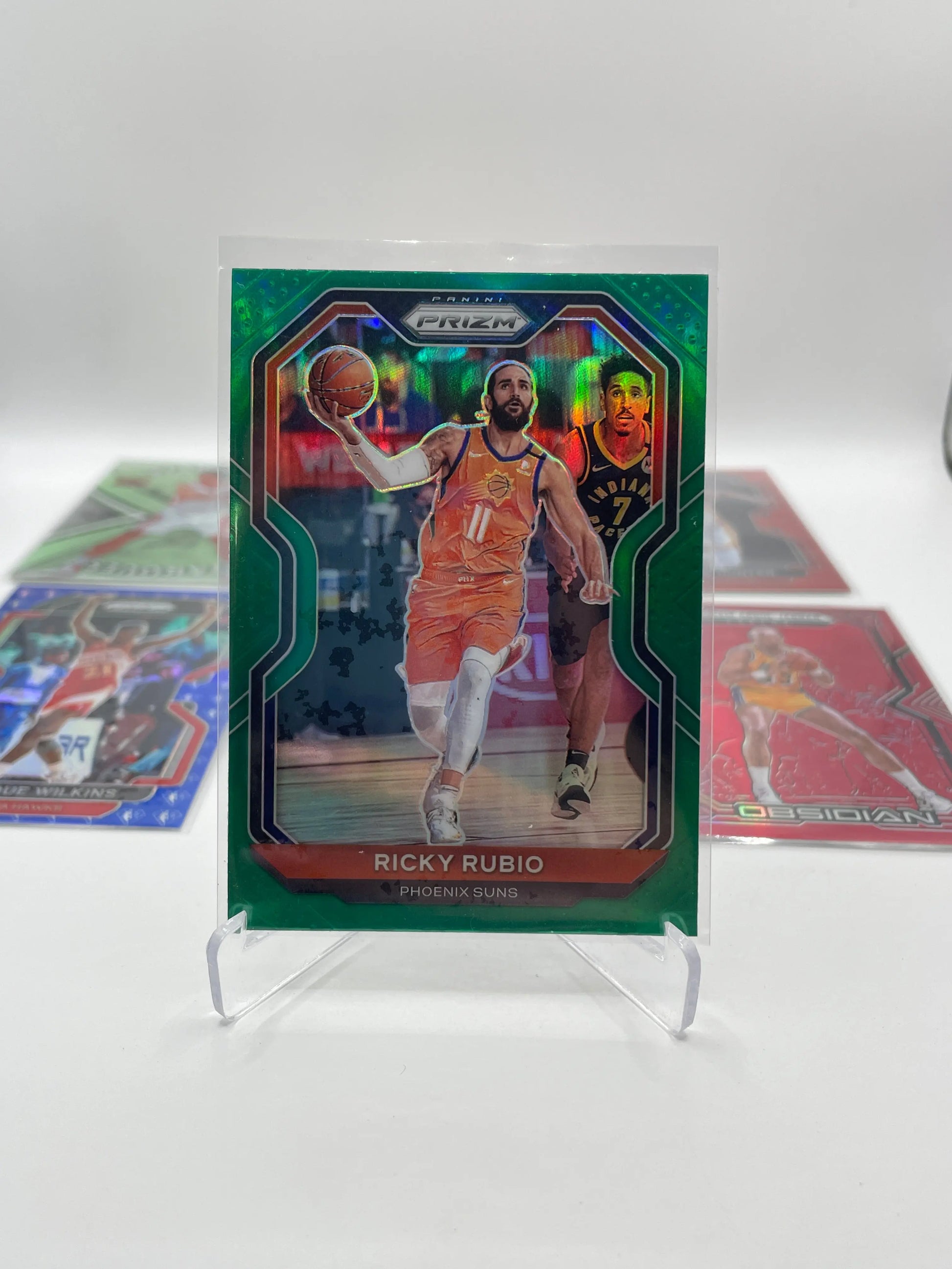 NBA Patch & Numbered card lot 7 players (lot#23) FRENLY BRICKS - Open 7 Days