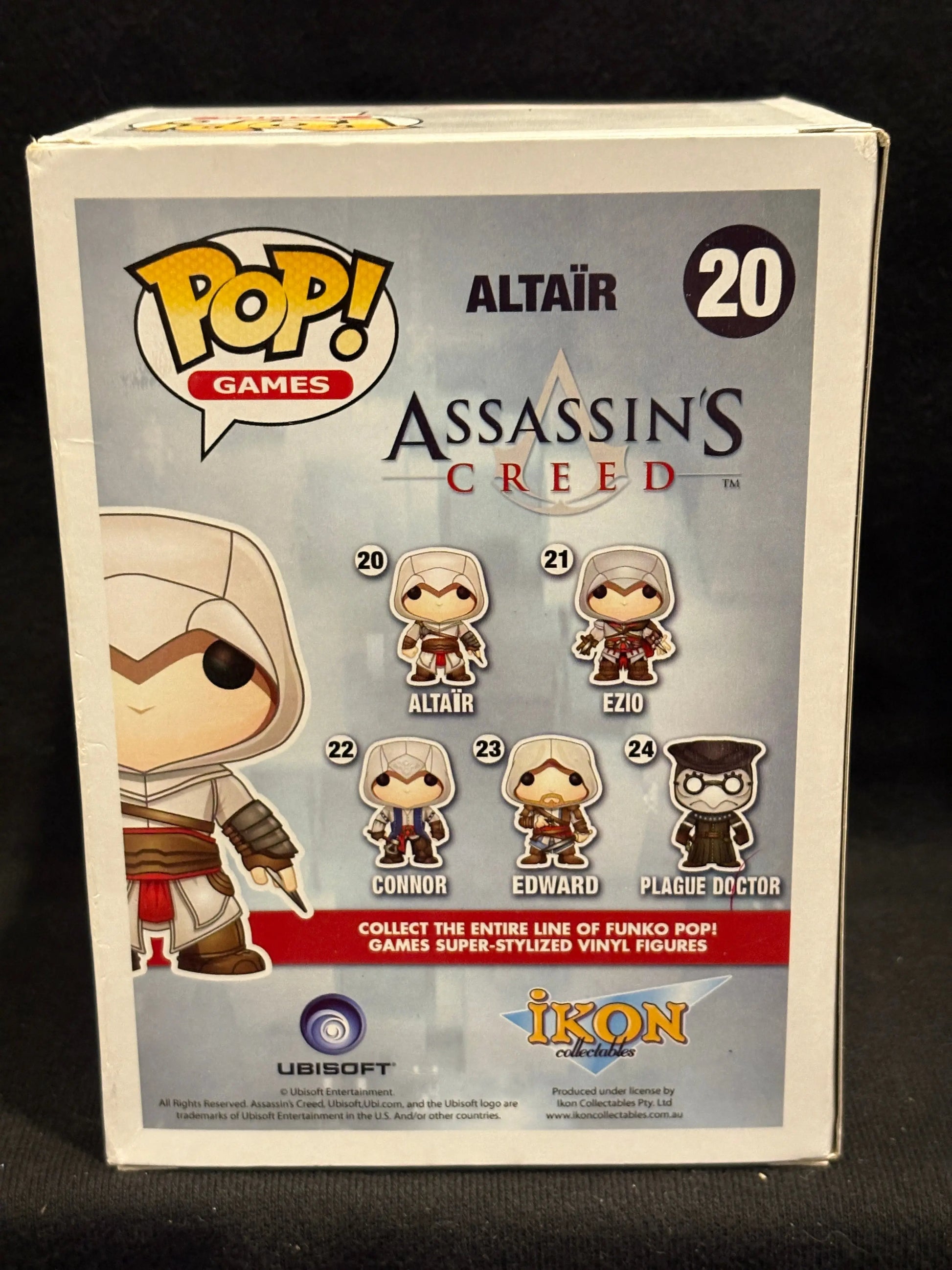 Funko Pop! Vinyl: Assassin's Creed - Altair Ibn-La'Ahad #20 FRENLY BRICKS - Open 7 Days