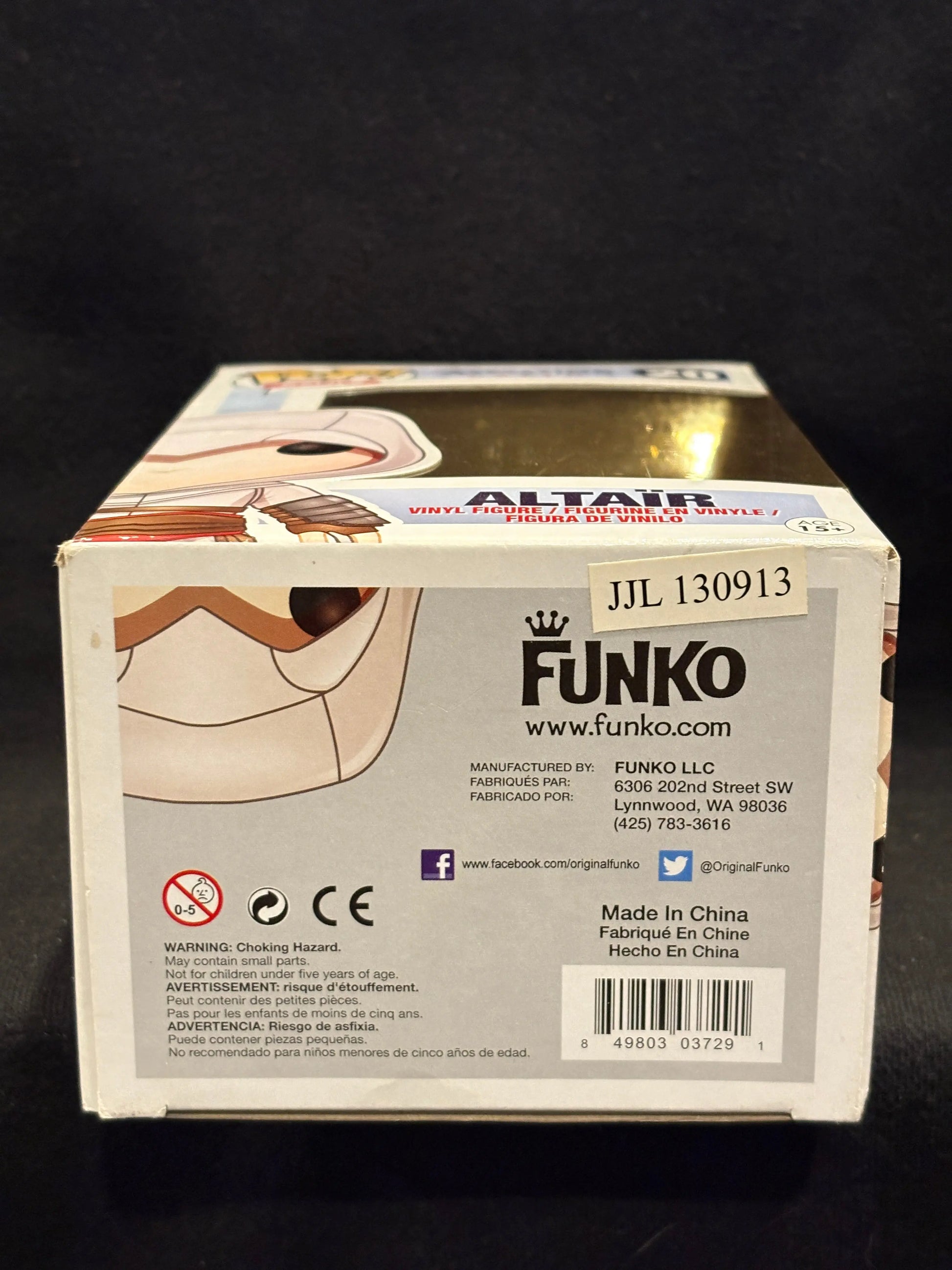 Funko Pop! Vinyl: Assassin's Creed - Altair Ibn-La'Ahad #20 FRENLY BRICKS - Open 7 Days