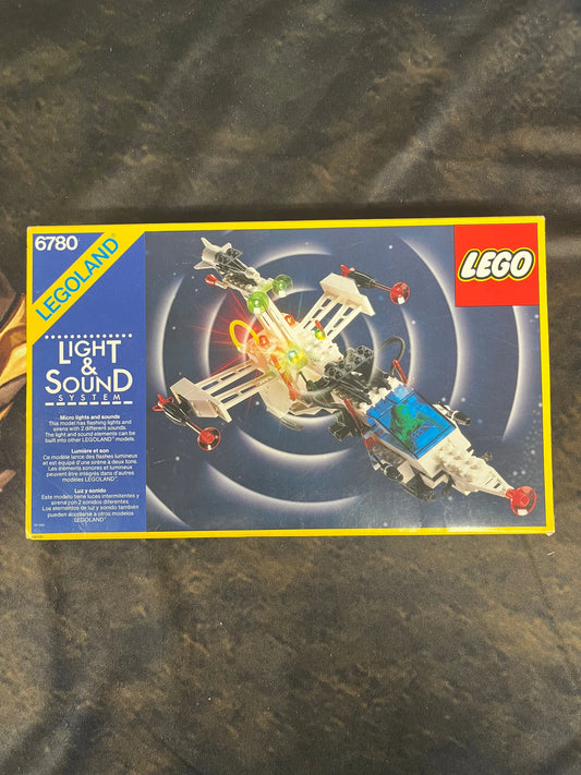 LEGO - LEGO LAND - Lights and Sounds XT Starship 6780 - 95% Complete FRENLY BRICKS - Open 7 Days