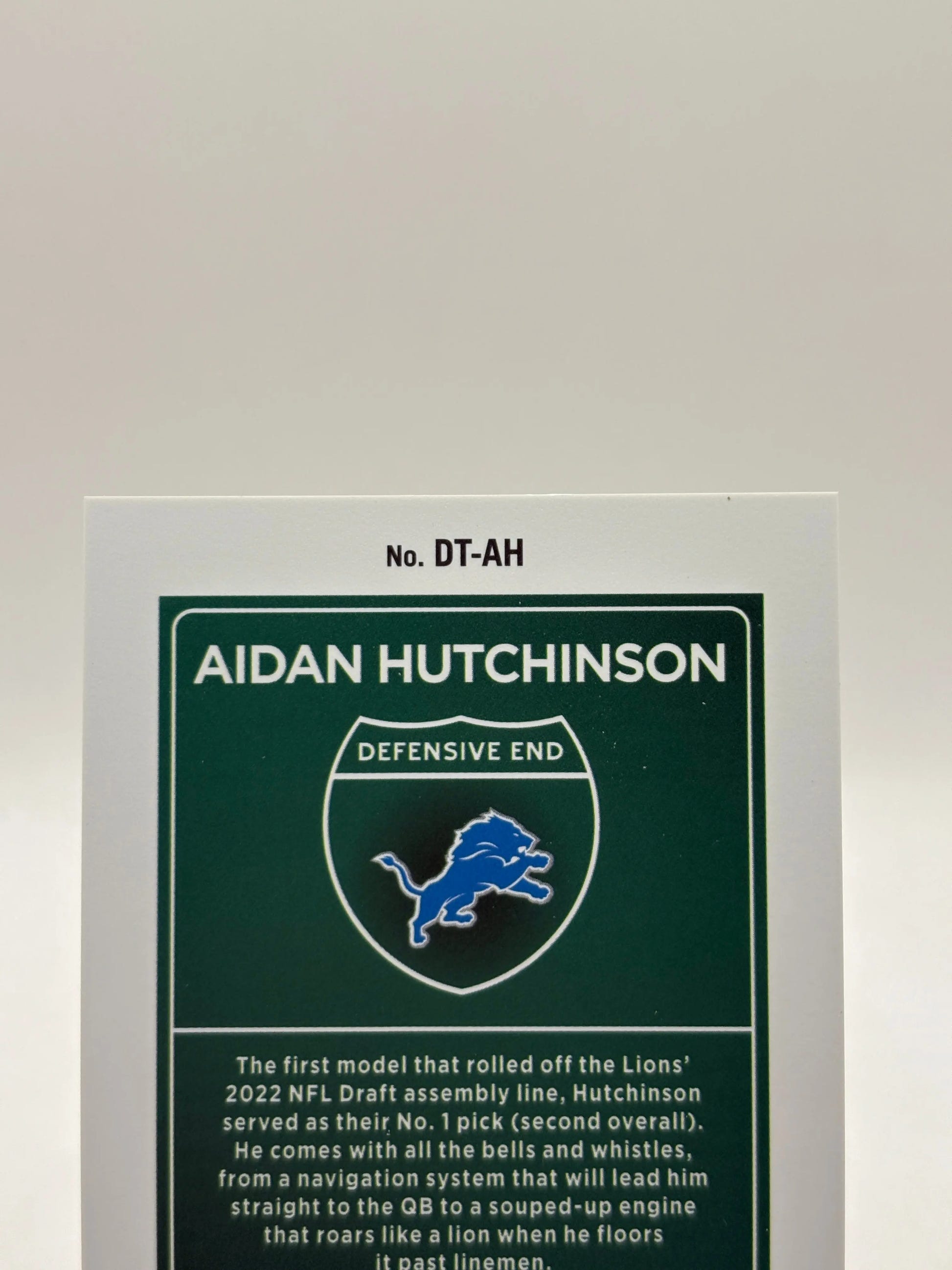 Aidan Hutchinson 2022 Panini Optic Downtown RC SSP Case Hit Detroit Lions FRENLY BRICKS - Open 7 Days image 3