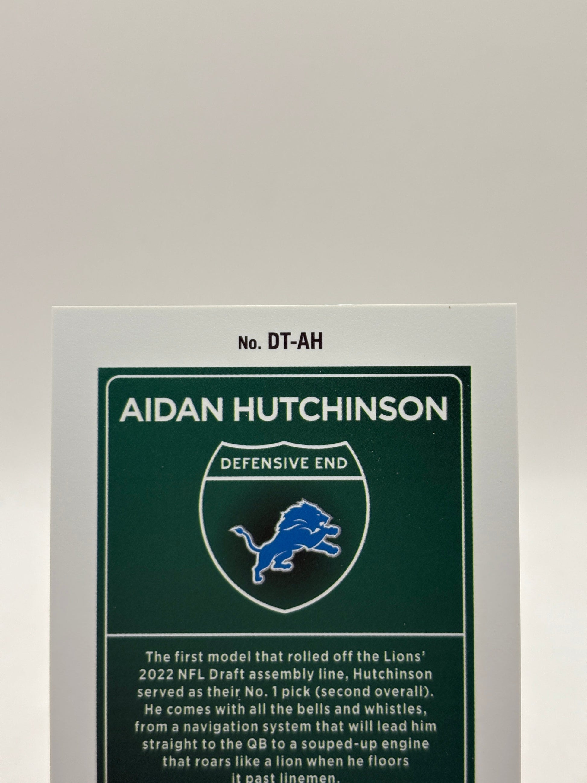 Aidan Hutchinson 2022 Panini Optic Downtown RC SSP Case Hit Detroit Lions FRENLY BRICKS - Open 7 Days
