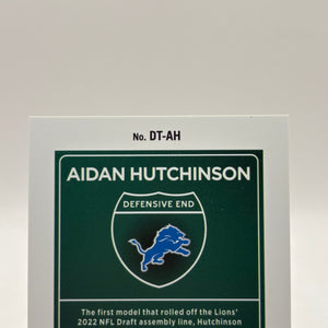 Aidan Hutchinson 2022 Panini Optic Downtown RC SSP Case Hit Detroit Lions FRENLY BRICKS - Open 7 Days