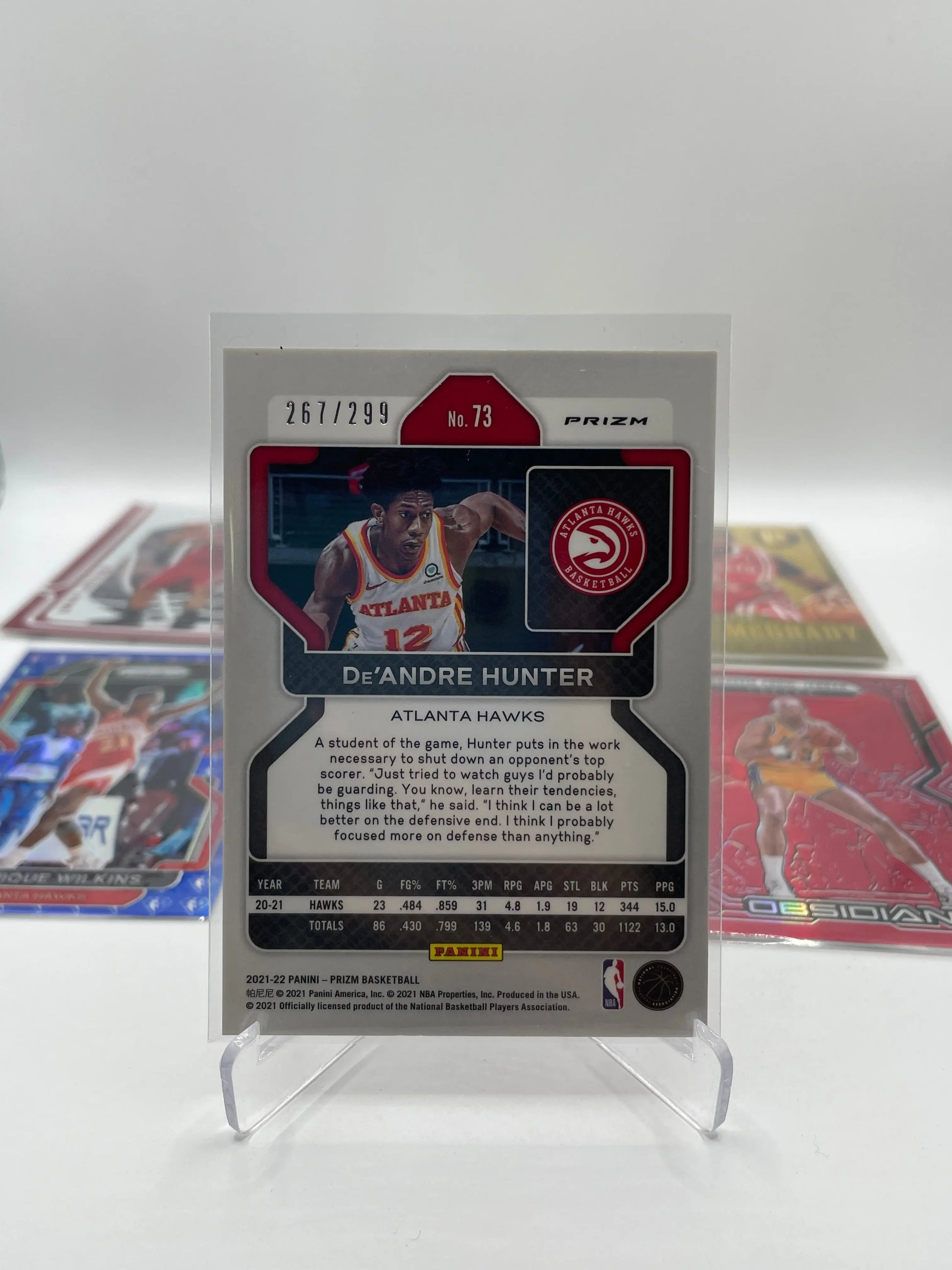 NBA Patch & Numbered card lot 7 players (lot#23) FRENLY BRICKS - Open 7 Days