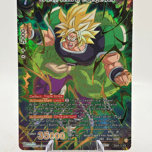 Dragon Ball Masters - SS Broly, Guided by the Dragon Balls EX24-12 EX FRENLY BRICKS - Open 7 Days