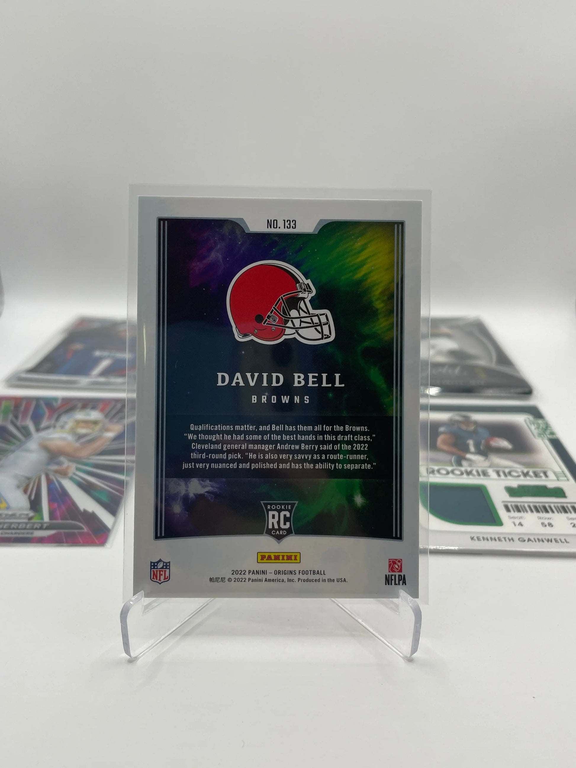 NFL Patch & Numbered card lot 7 players (lot#1) FRENLY BRICKS - Open 7 Days