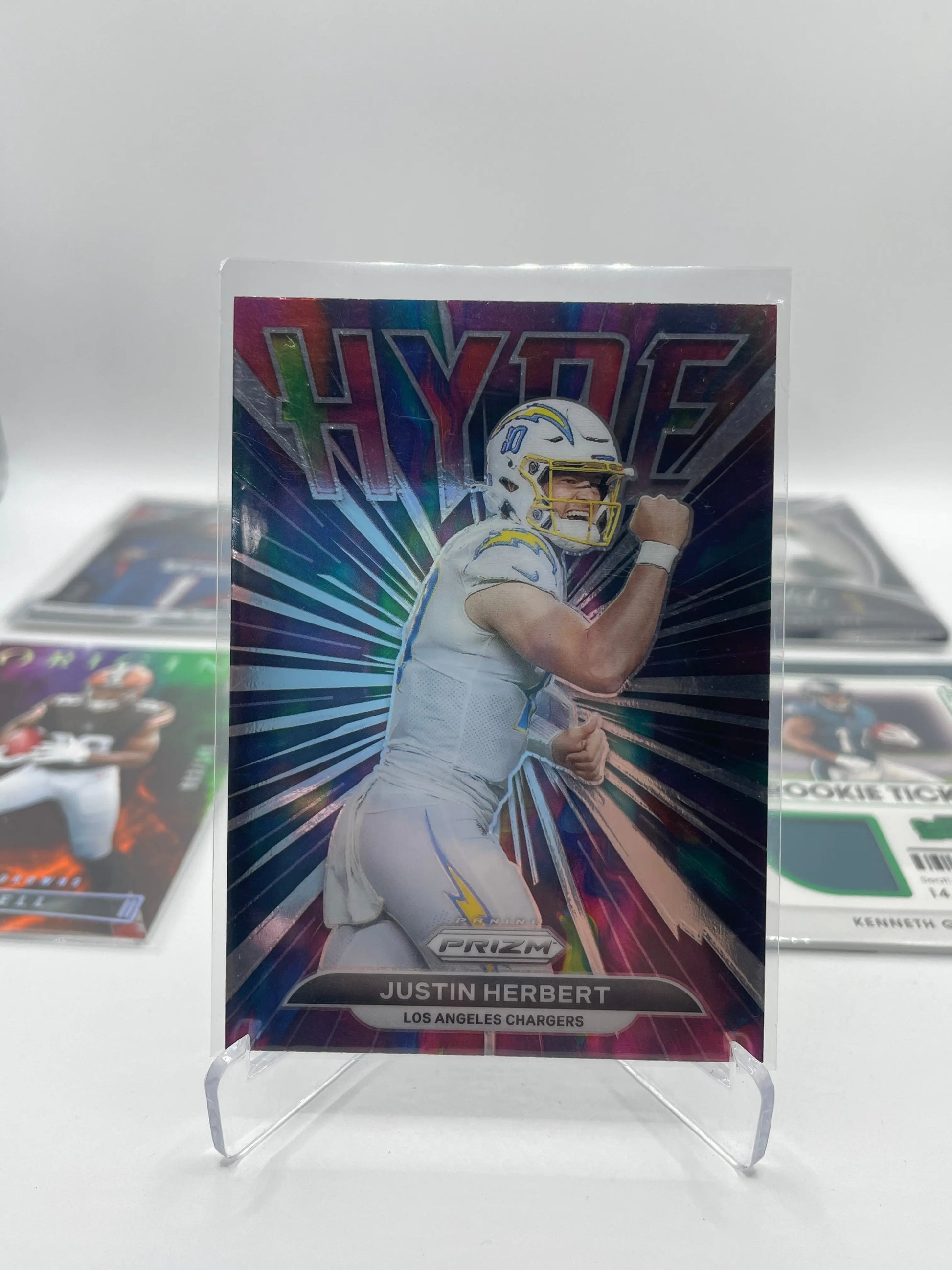 NFL Patch & Numbered card lot 7 players (lot#1) FRENLY BRICKS - Open 7 Days