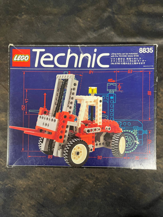 LEGO Technic - Forklift Truck 8835 - Vintage Set 95% Complete FRENLY BRICKS - Open 7 Days