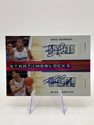 2010-11  Contenders Starting Blocks Dual Auto Eric Gordon Blake Griffin /49