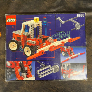 LEGO Technic - Forklift Truck 8835 - Vintage Set 95% Complete FRENLY BRICKS - Open 7 Days