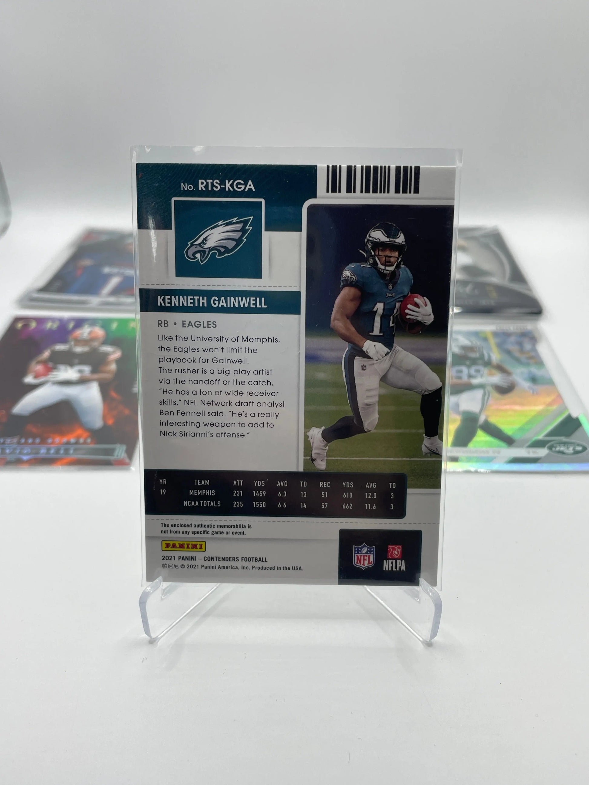 NFL Patch & Numbered card lot 7 players (lot#1) FRENLY BRICKS - Open 7 Days