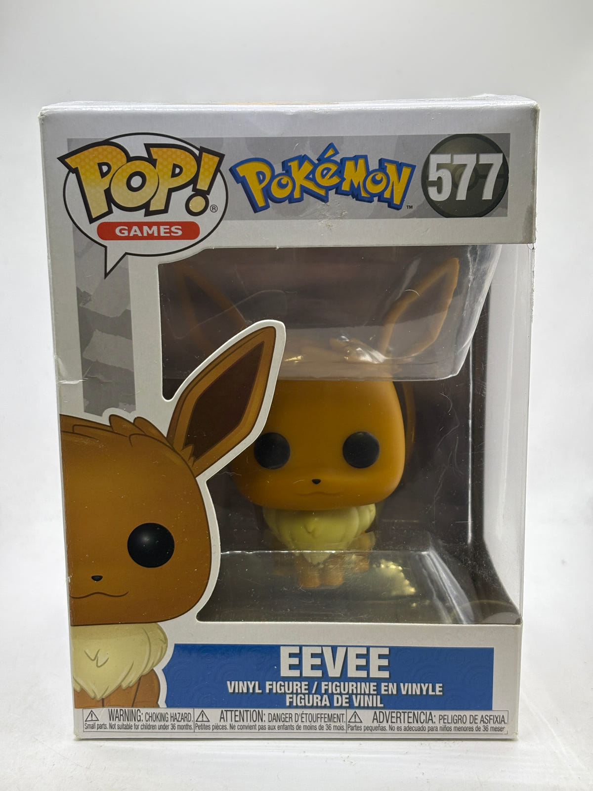Funko POP! Games Pokemon #577 Eevee Vinyl Figure image 1