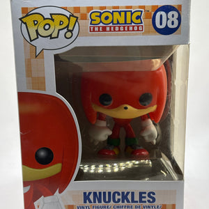 Funko POP! Sonic The Hedgehog Knuckles #08 Vinyl Figure Rare FRENLY BRICKS - Open 7 Days