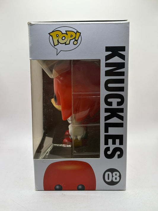 Funko POP! Sonic The Hedgehog Knuckles #08 Vinyl Figure Rare FRENLY BRICKS - Open 7 Days