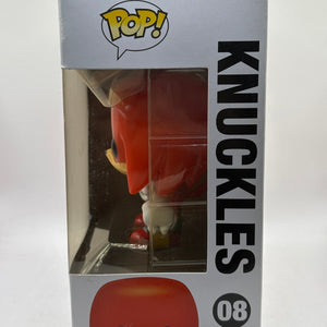 Funko POP! Sonic The Hedgehog Knuckles #08 Vinyl Figure Rare FRENLY BRICKS - Open 7 Days