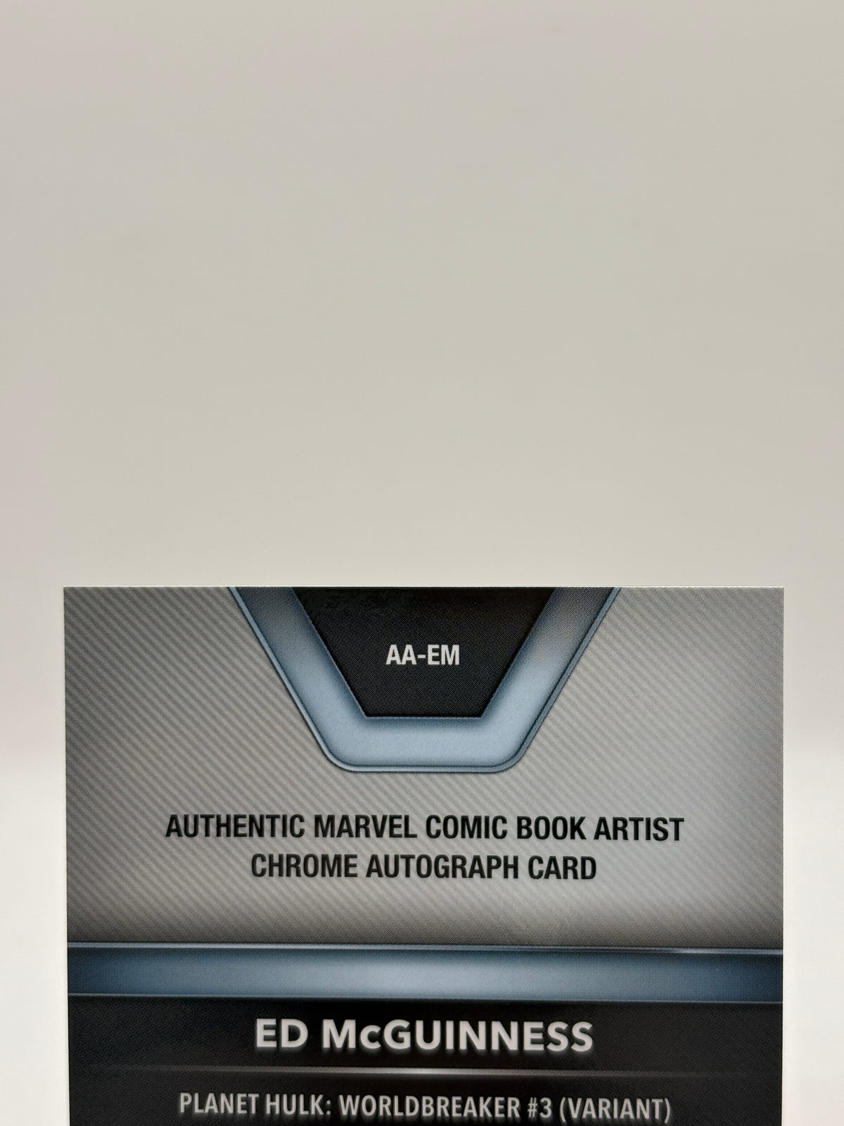 2026 Topps Chrome Marvel Comic Book Artist Auto Green /99 Ed McGuiness Hulk image 3
