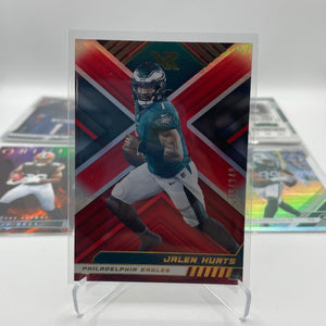 NFL Patch & Numbered card lot 7 players (lot#1) FRENLY BRICKS - Open 7 Days