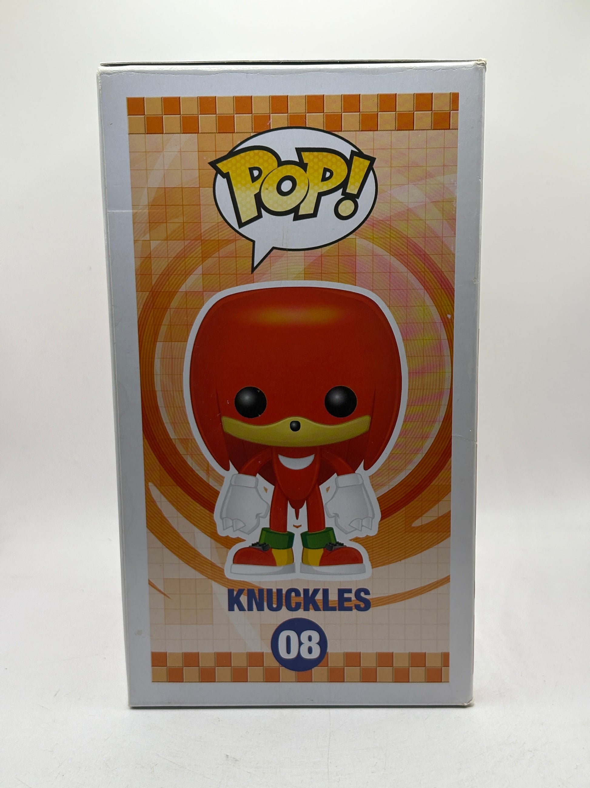 Funko POP! Sonic The Hedgehog Knuckles #08 Vinyl Figure Rare FRENLY BRICKS - Open 7 Days