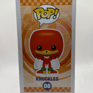 Funko POP! Sonic The Hedgehog Knuckles #08 Vinyl Figure Rare FRENLY BRICKS - Open 7 Days