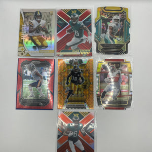 NFL Patch & Numbered card lot 7 players (lot#2) FRENLY BRICKS - Open 7 Days