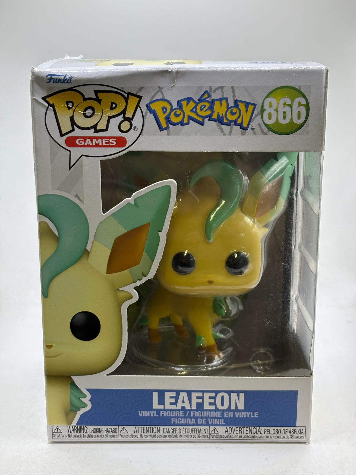 Funko POP! Games Pokemon #866 Leafeon Vinyl Figure image 1