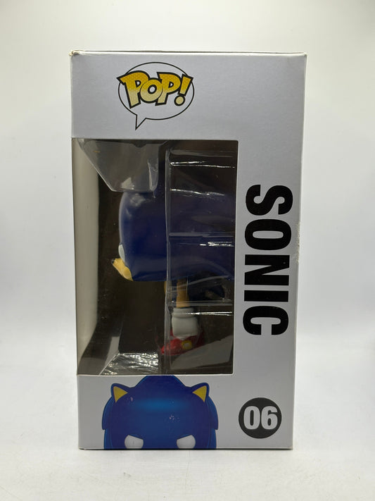 Funko POP! Sonic The Hedgehog #06 Sonic Vinyl Figure Rare FRENLY BRICKS - Open 7 Days