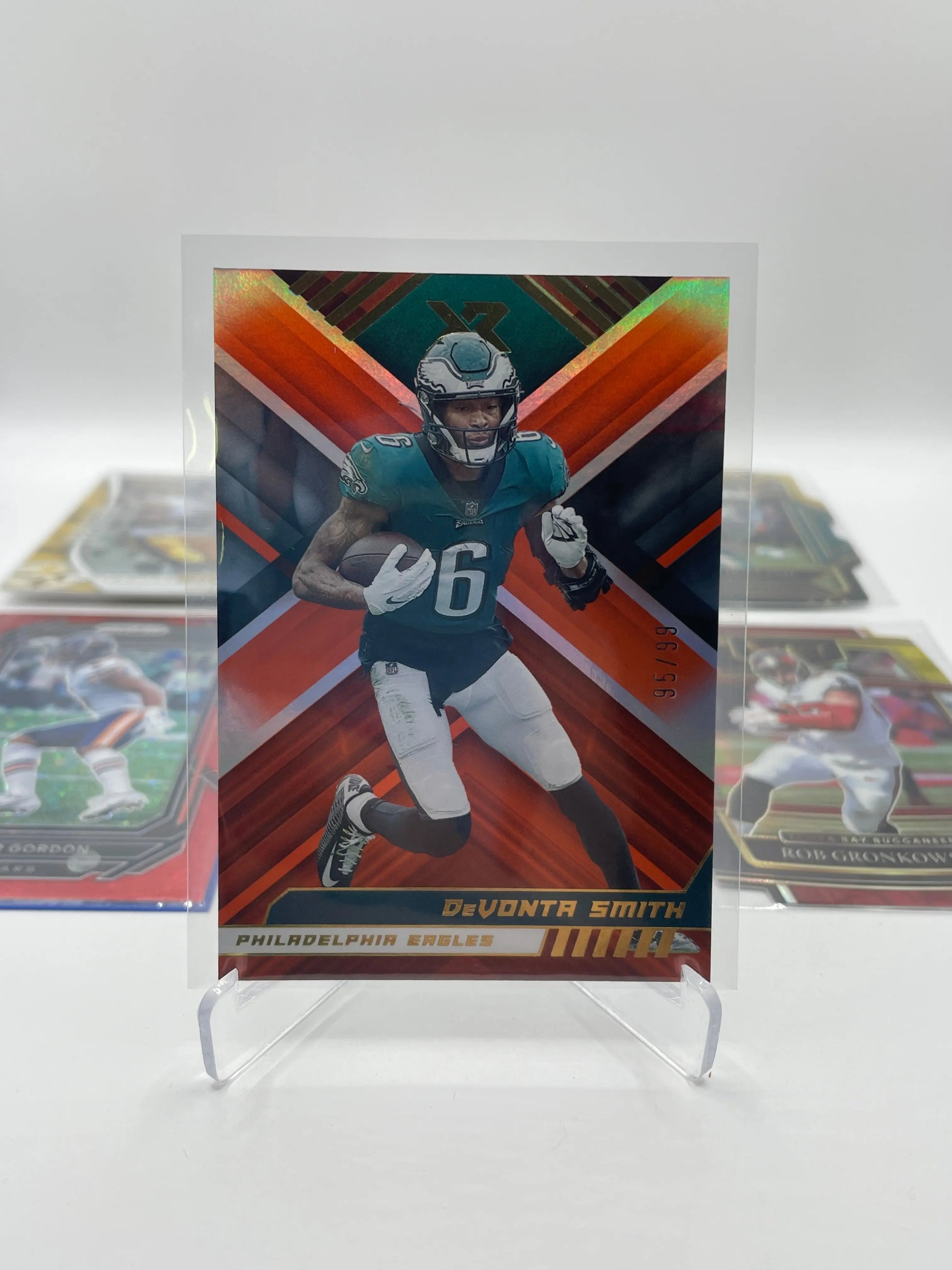 NFL Patch & Numbered card lot 7 players (lot#2) FRENLY BRICKS - Open 7 Days