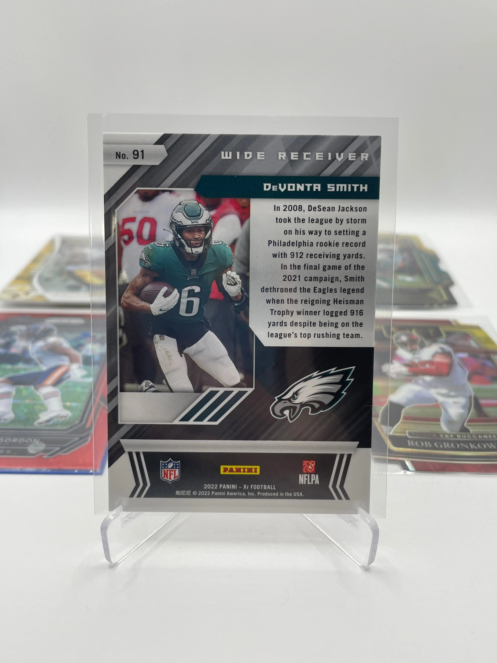 NFL Patch & Numbered card lot 7 players (lot#2) FRENLY BRICKS - Open 7 Days