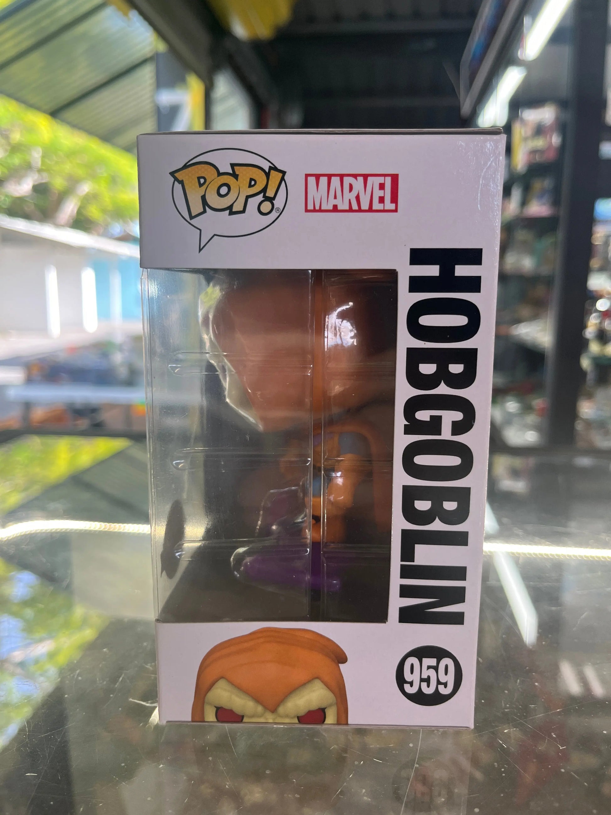 Funko Pop Marvel Spider-Man : HOBGOBLIN #959 Vinyl Special Exclusive FRENLY BRICKS - Open 7 Days