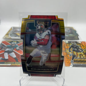 NFL Patch & Numbered card lot 7 players (lot#2) FRENLY BRICKS - Open 7 Days