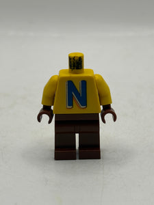 LEGO Rare Minifigure, Nesquik Bunny / Quicky the Nestle Rabbit Gen003 Used NO HEAD