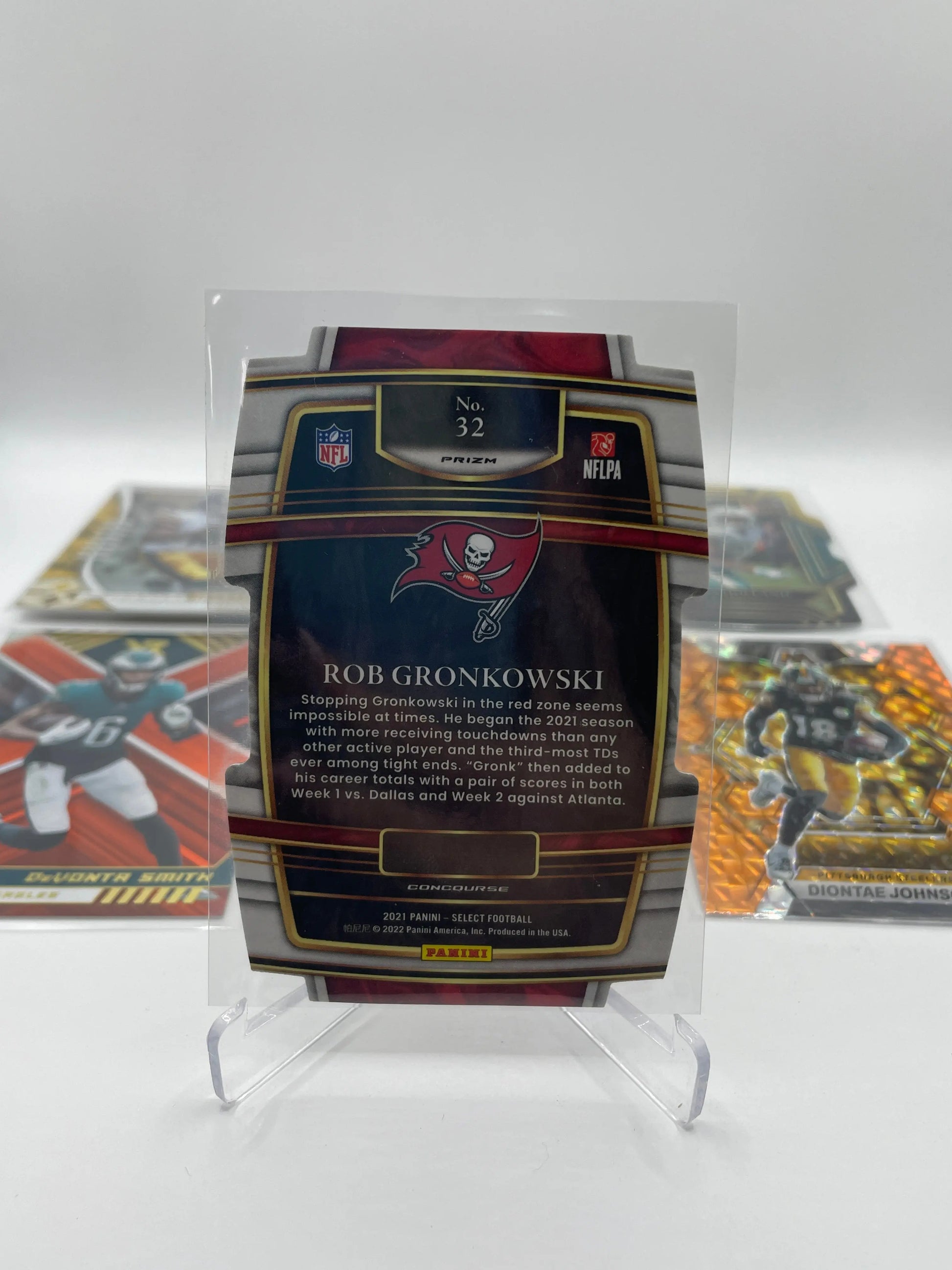 NFL Patch & Numbered card lot 7 players (lot#2) FRENLY BRICKS - Open 7 Days