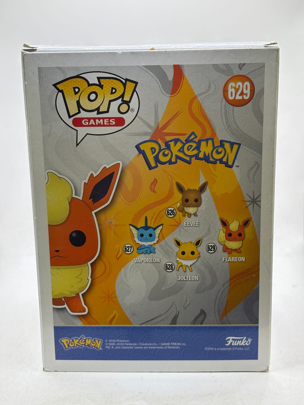 Funko POP! Games Pokemon #629 Flareon Vinyl Figure image 3