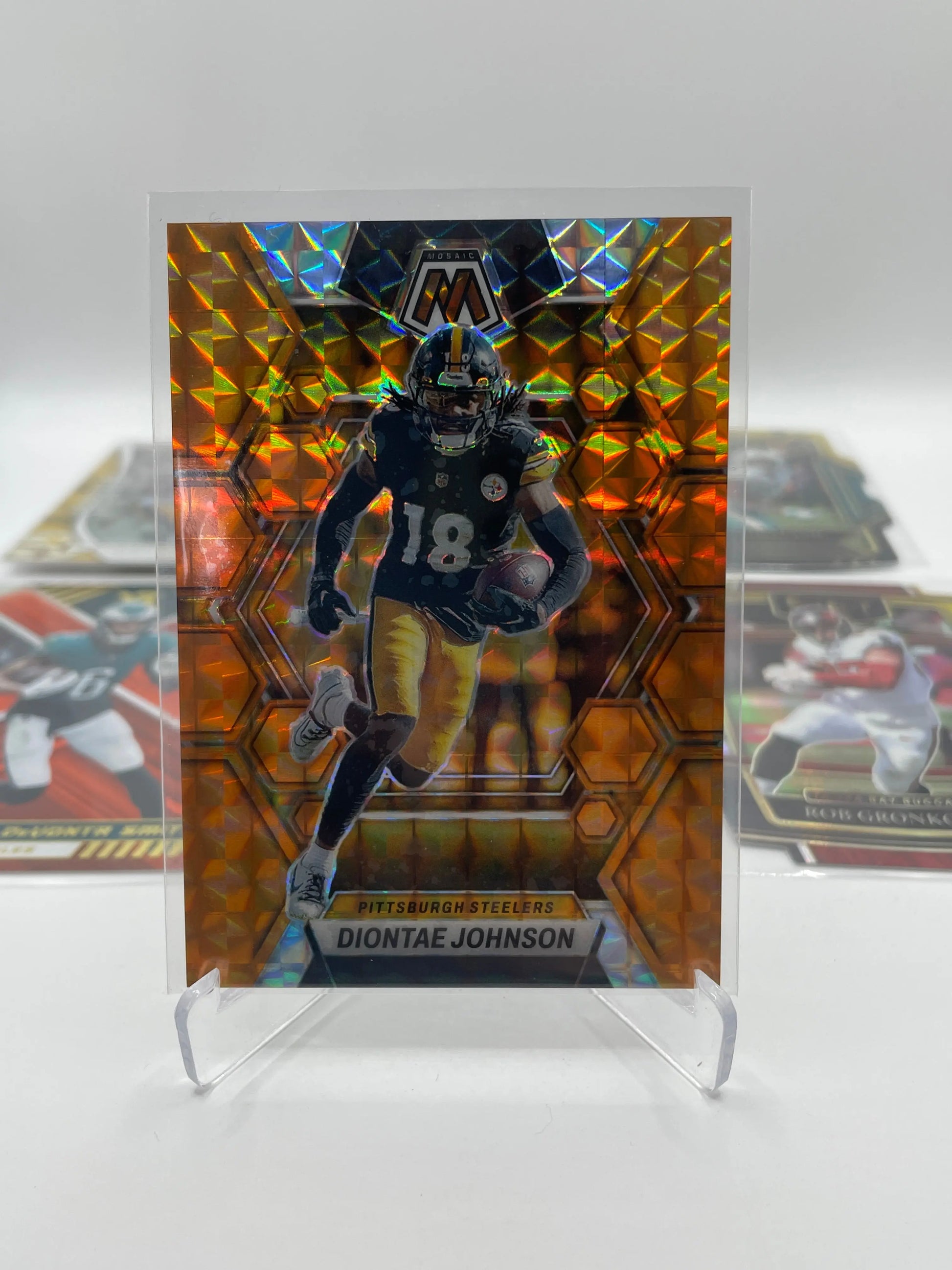 NFL Patch & Numbered card lot 7 players (lot#2) FRENLY BRICKS - Open 7 Days