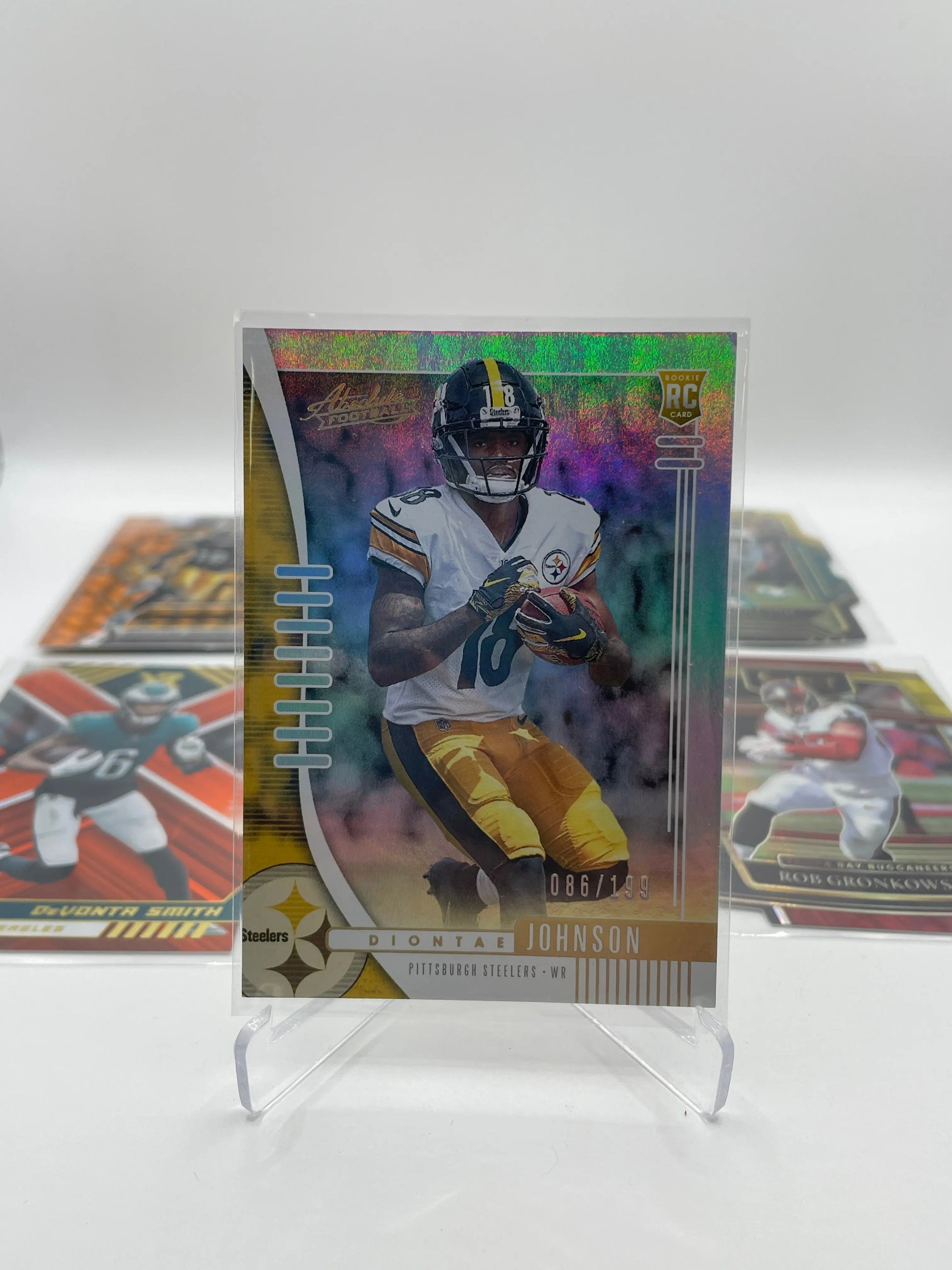 NFL Patch & Numbered card lot 7 players (lot#2) FRENLY BRICKS - Open 7 Days