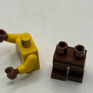 LEGO Rare Minifigure, Nesquik Bunny / Quicky the Nestle Rabbit Gen003 Used NO HEAD FRENLY BRICKS - Open 7 Days