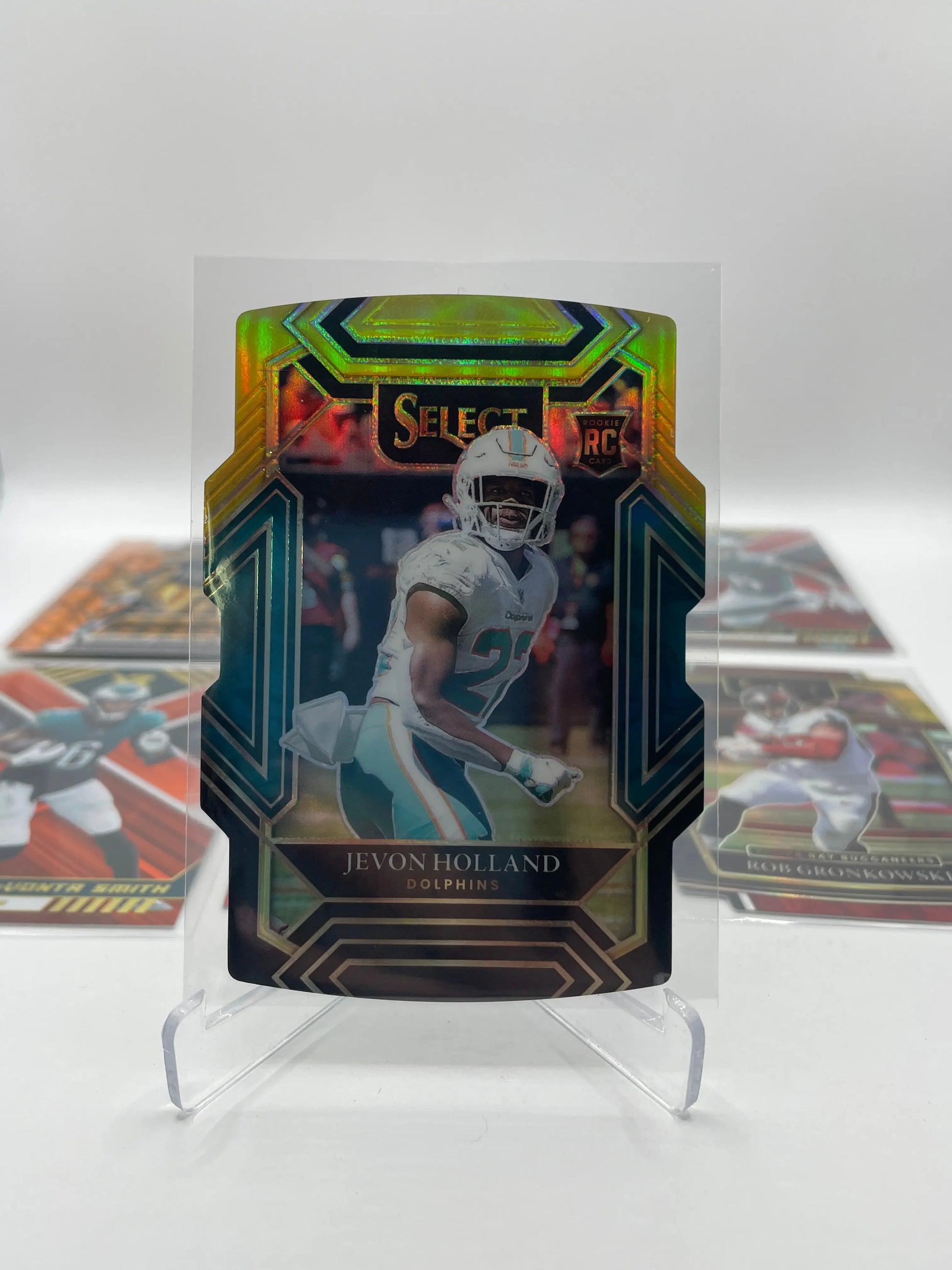 NFL Patch & Numbered card lot 7 players (lot#2) FRENLY BRICKS - Open 7 Days