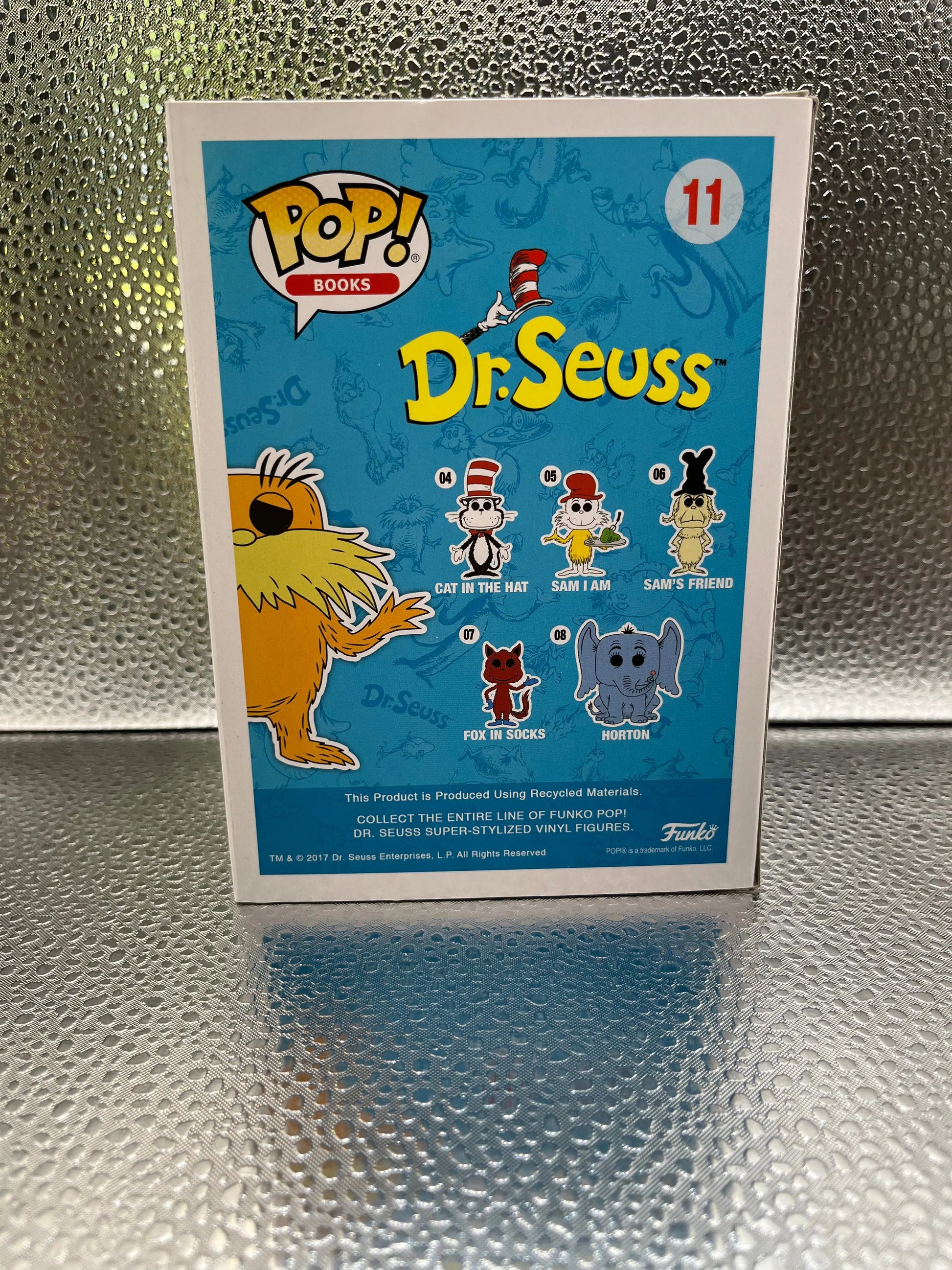 Funko POP Books - Dr Seuss - The Lorax (Flocked) (2017 Summer Convention Exclusive) FRENLY BRICKS - Open 7 Days