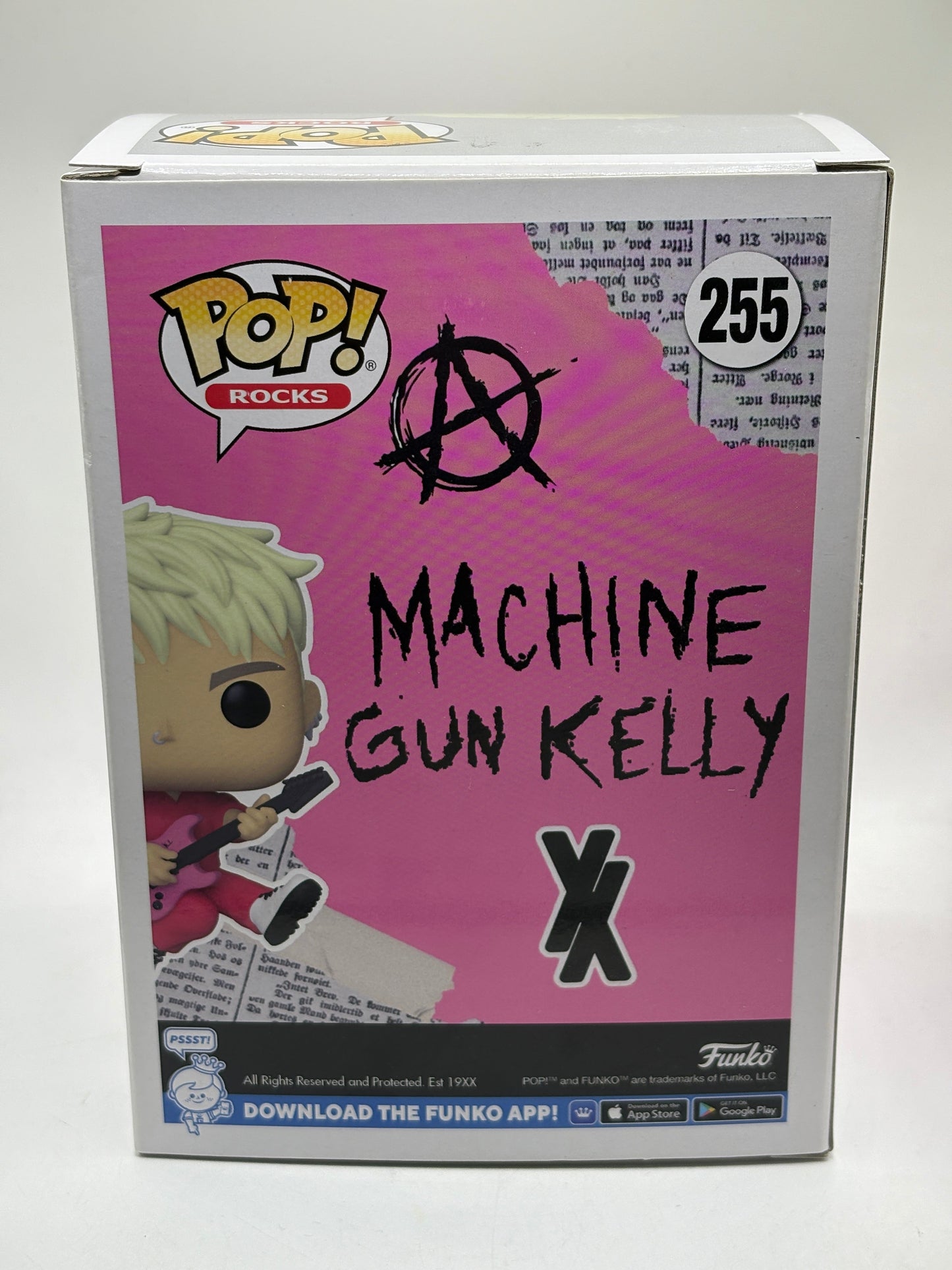 Funko POP! Rocks Machine Gun Kelly #255 Machine Gun Kelly Vinyl Figure FRENLY BRICKS - Open 7 Days
