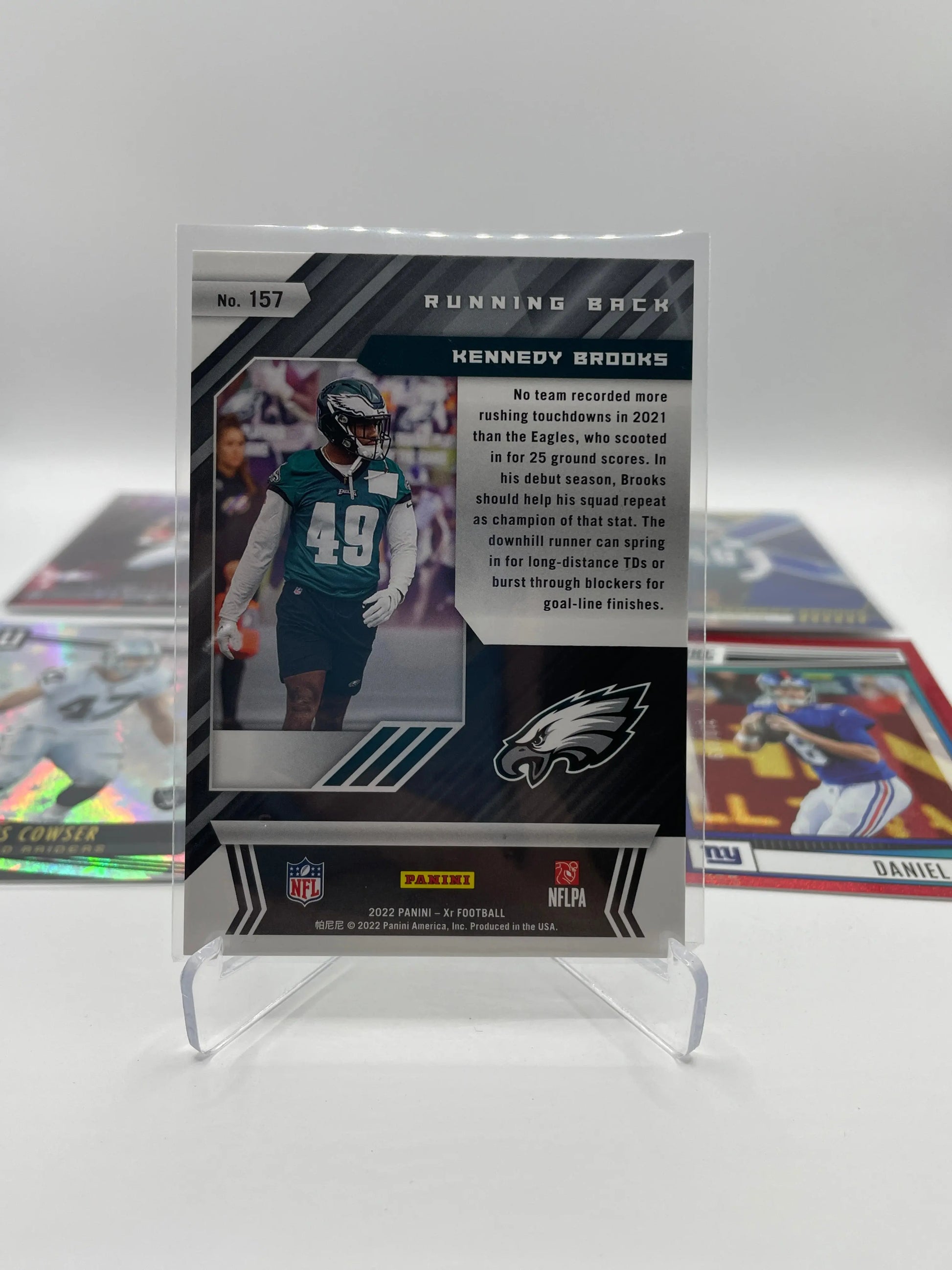 NFL Patch & Numbered card lot 7 players (lot#3) FRENLY BRICKS - Open 7 Days