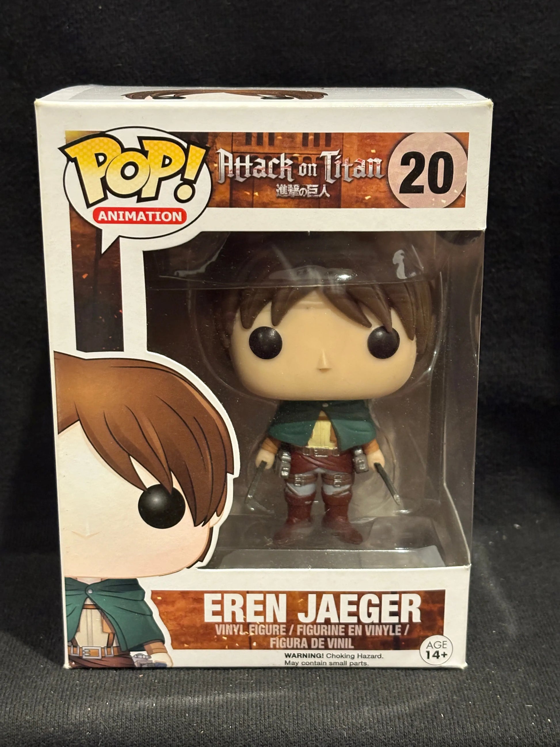 Funko Pop! Animation Attack On Titan 20 Eren Jaeger Pre Release Vinyl Figure FRENLY BRICKS - Open 7 Days