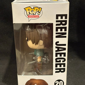 Funko Pop! Animation Attack On Titan 20 Eren Jaeger Pre Release Vinyl Figure FRENLY BRICKS - Open 7 Days