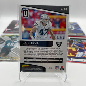 NFL Patch & Numbered card lot 7 players (lot#3) FRENLY BRICKS - Open 7 Days