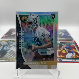 NFL Patch & Numbered card lot 7 players (lot#3) FRENLY BRICKS - Open 7 Days