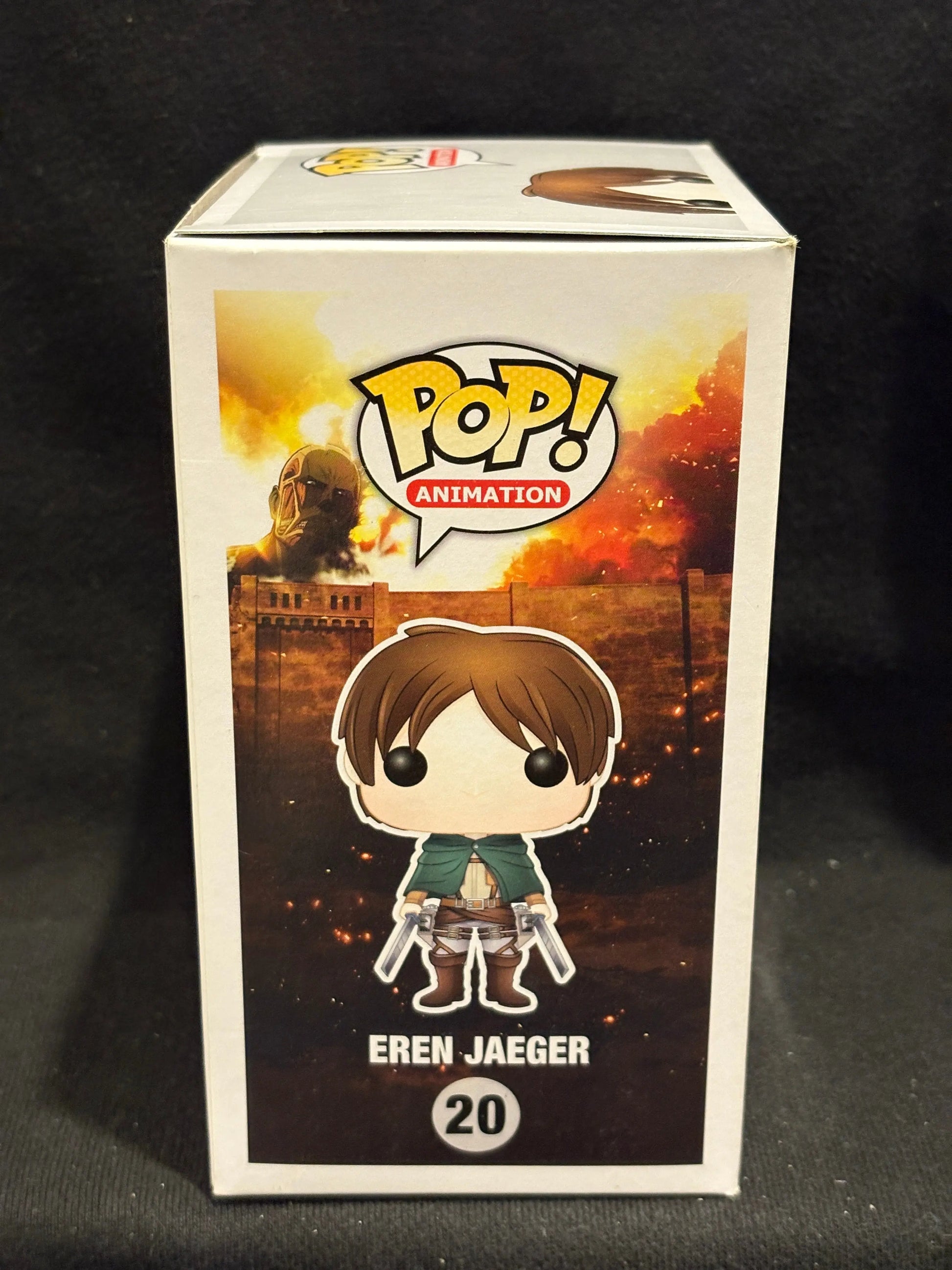 Funko Pop! Animation Attack On Titan 20 Eren Jaeger Pre Release Vinyl Figure FRENLY BRICKS - Open 7 Days